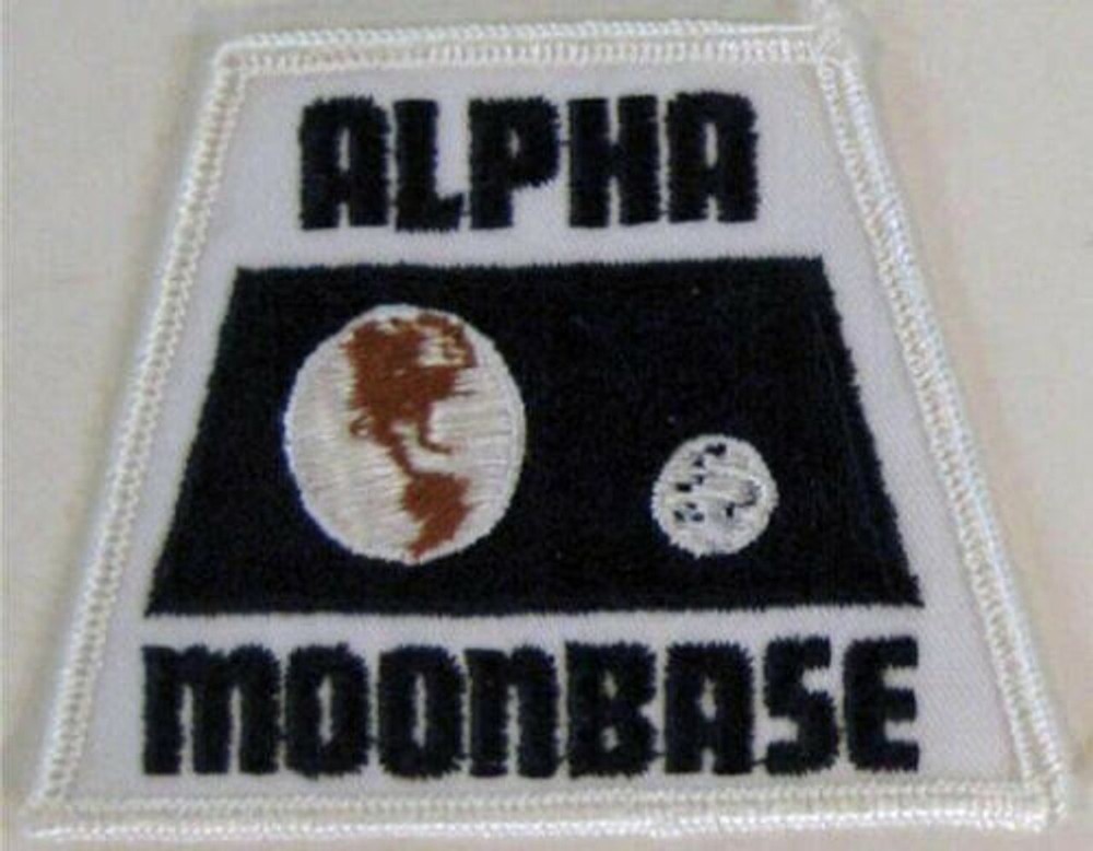 Space 1999, "Alpha Moonbase" Embroidered Patch - New