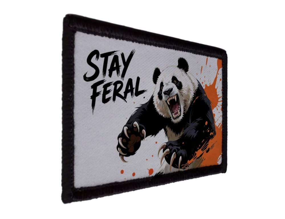 Samurai Panda Warrior Patch Sew on [sub]