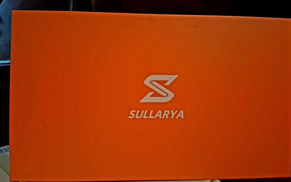 Sullarya Manual Knife Sharpener Black Plastic Angle Adjust Easy Clean