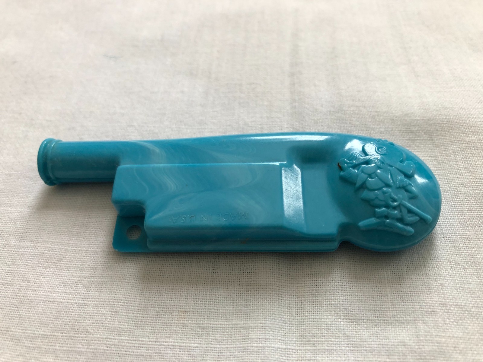 VINTAGE CAP'N CRUNCH BO'SUN WHISTLE BLUE CEREAL PREMIUM 1960'S RARE