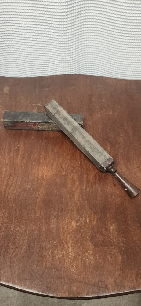 Antique Barbers razor Sharpener With Original Box
