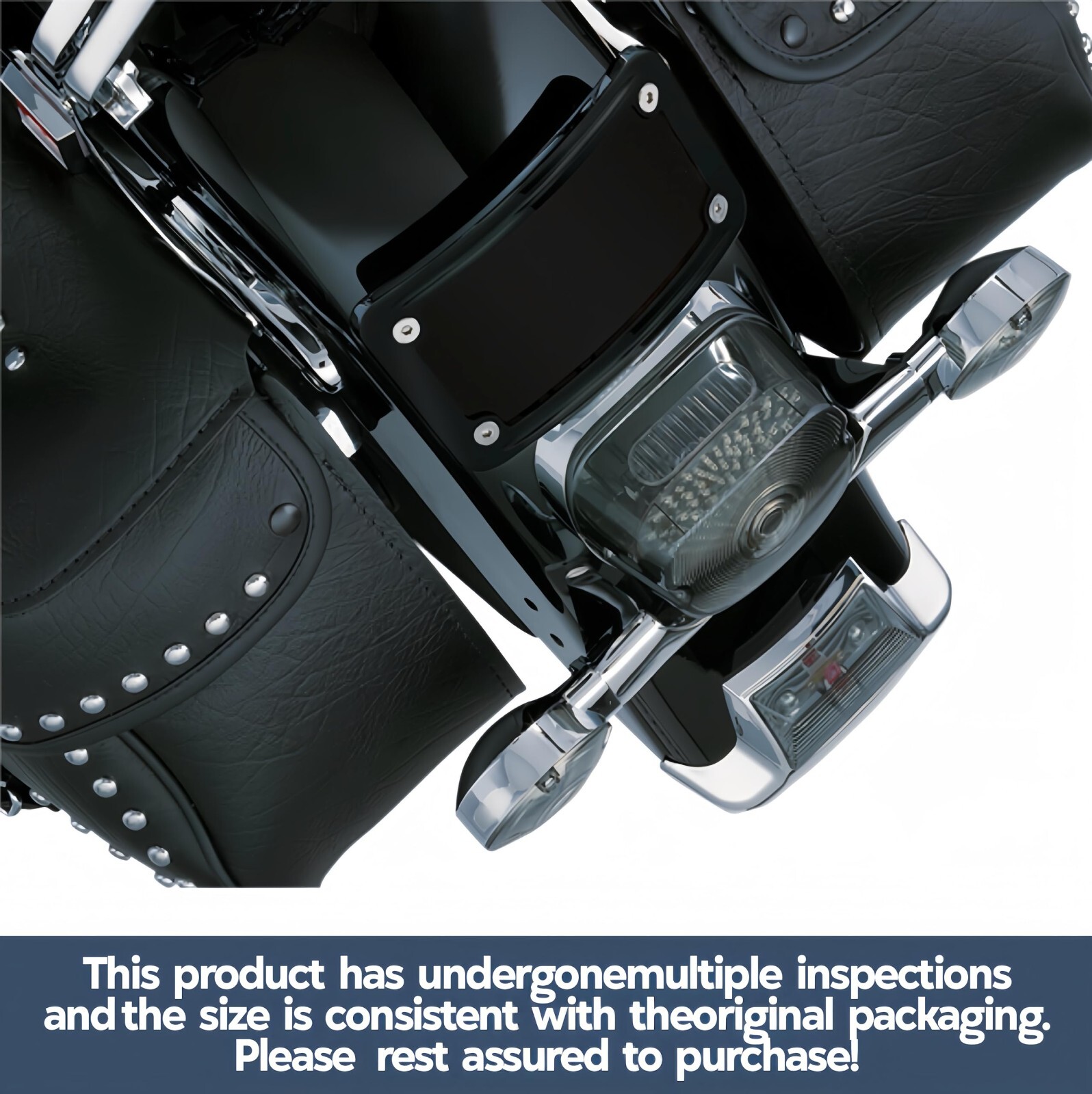 Curved Laydown License Plate Mount with Frame Harley Davidson License Plate Moun