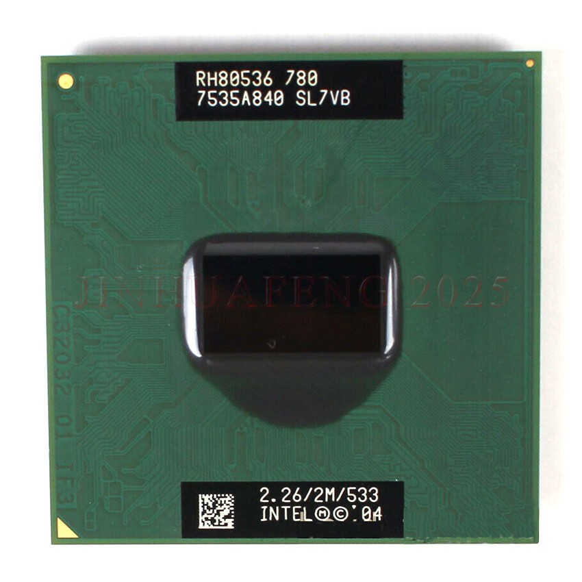 Intel Pentium M 780 2.26 GHz 2M Cache Socket 479 SL7VB PM780 Notebook CPU