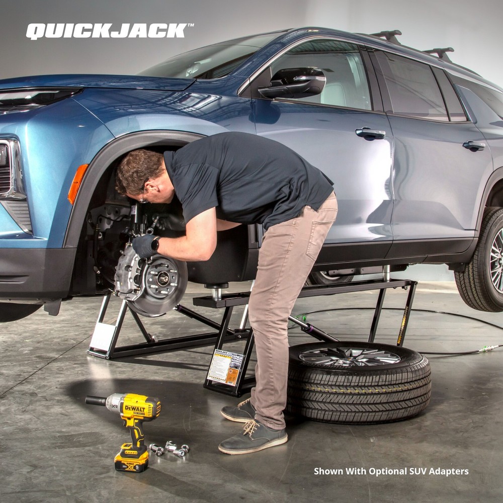QuickJack Bundle - 6000TLX Portable Car Lift with 110V Power Unit