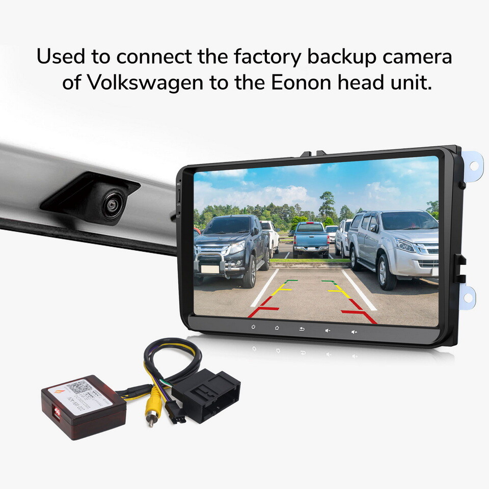 A501 RearView Backup Camera Decoder Box for Volkswagen VW to Eonon Car Stereo E