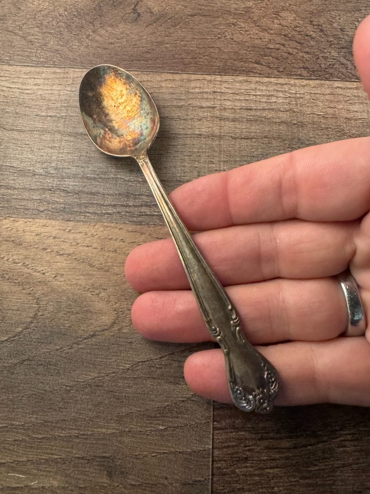 Rogers & Bro Daybreak/Elegant Lady Pattern Silverplated Teaspoon