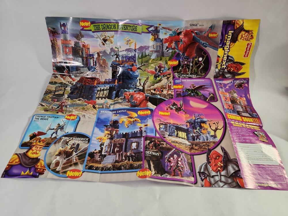 Imaginext Set Book Spring 2004 Part Pamphlet