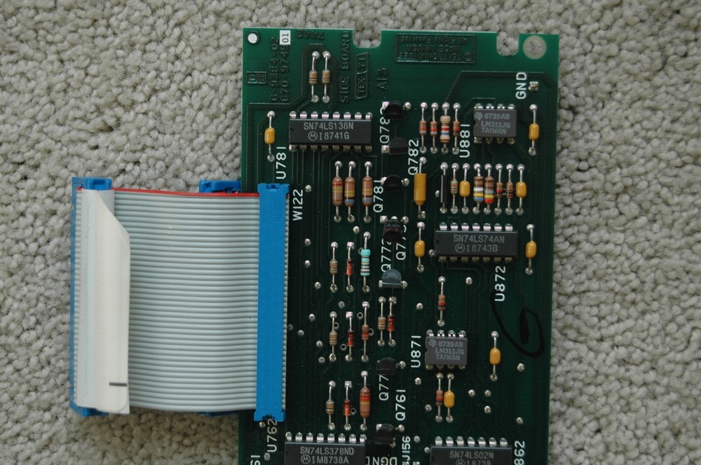 Tektronix 2430A A13 Front Panel Processor Board