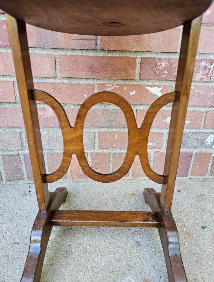 Antique Sewing Cabinet Stand Solid Mahogany