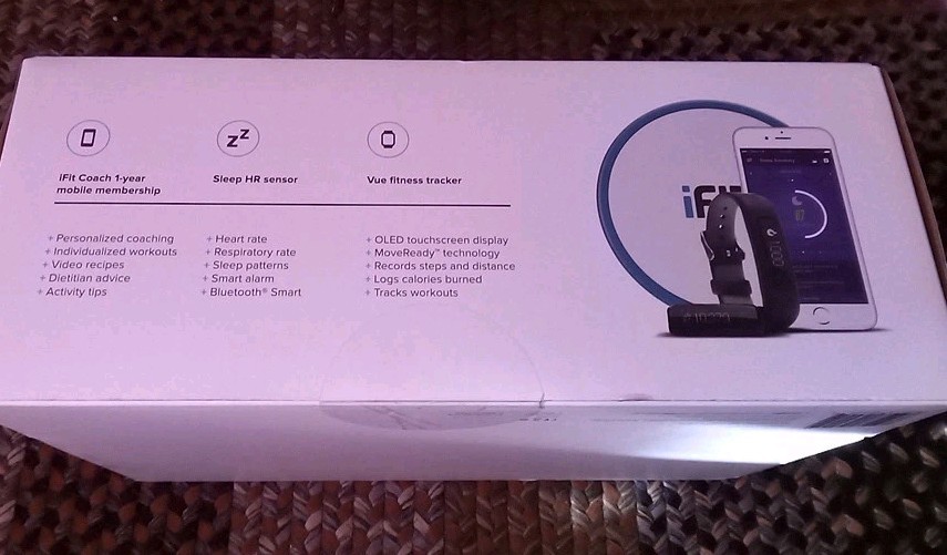iFIT Coach Bundle Sleep Bundle 1 Year Membership Vue Tracker & Sleep Hr Sensor