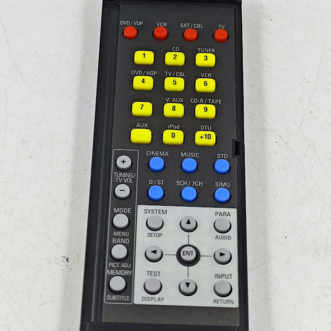 Denon RC-1076 Remote Control - Working, Used, No Accessories