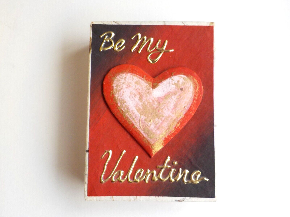 2 Joseph Schmidt Valentine Candy Boxes Beautifully Decorated Empty No Candy