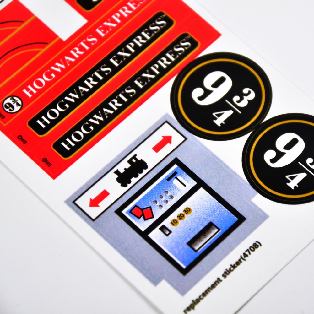 Replacement sticker for set 4708 Precut sticker