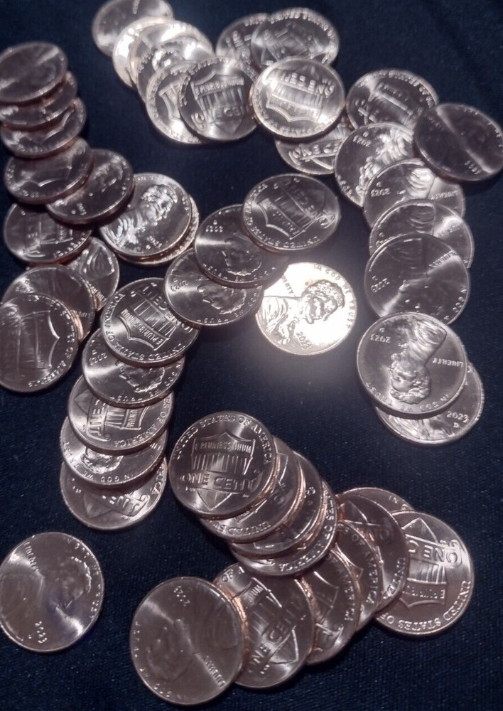 2023 D OBW Lincoln cent rolls