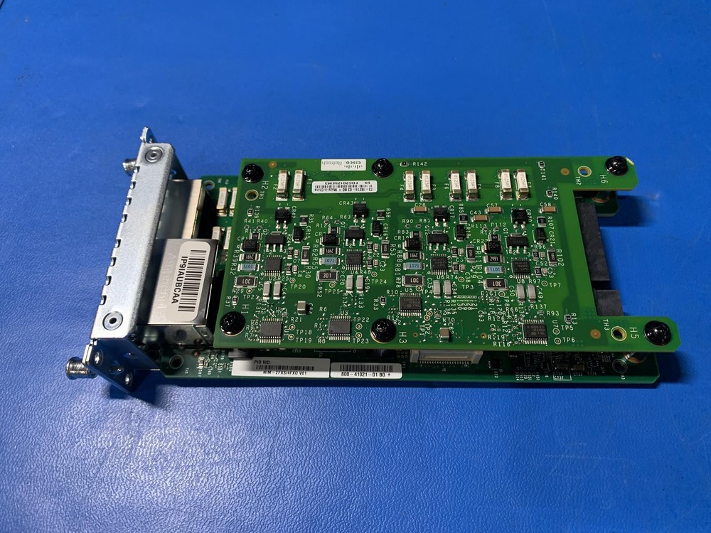 Cisco Refresh NIM-2FXS/4FXO 4-Port Network Interface Module