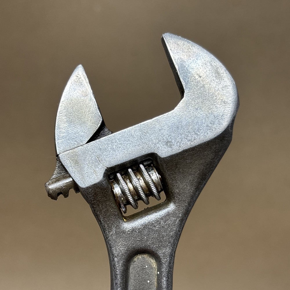 Klein Tools No. 504-8, 8 Inch Adjutable Wrench - Japan