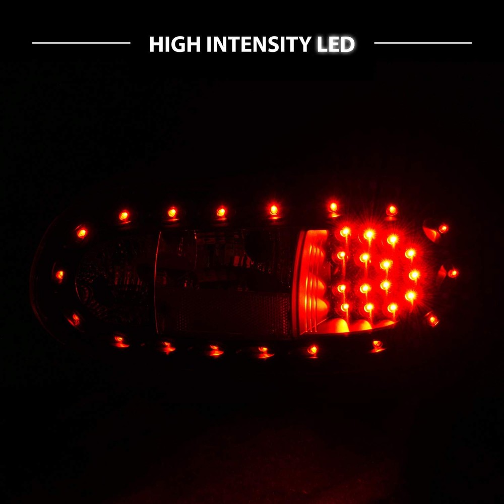 Led 尾灯黑色适用于 1999 - 2005 年马自达 Miata - 乘客和驾驶员侧