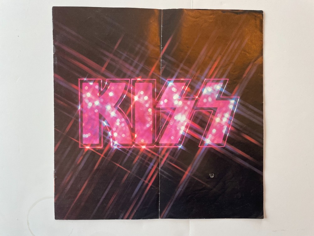 Kiss Alive Insert Booklet - Original 1975