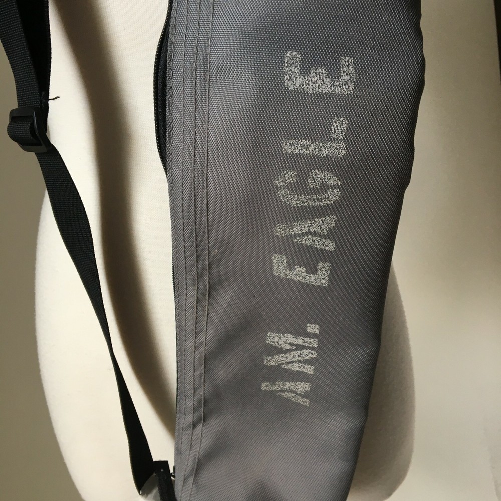 American Eagle Cooler Party Pack Sling Bag 5 Can Adjustable Strap Gray