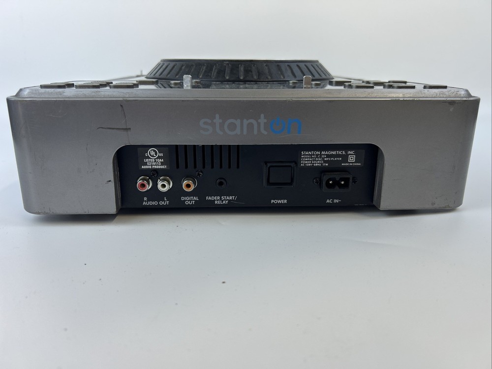 Stanton C314 CD Player DJ Turntable READ