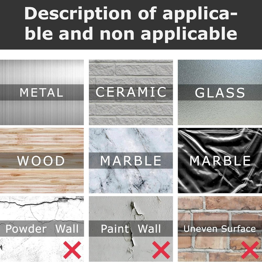 XoYoZo 4 pcs Silicone Toothbrush Holder Multi-Function Hook Waterproof self Adhe