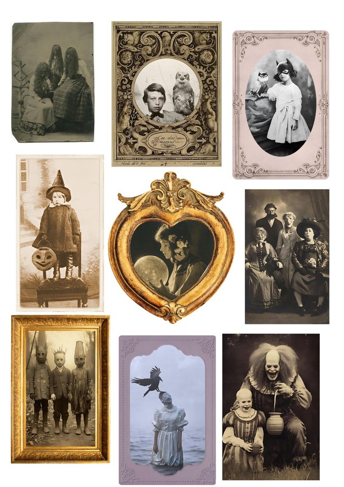 Creepy Scary Prints PICK A SET