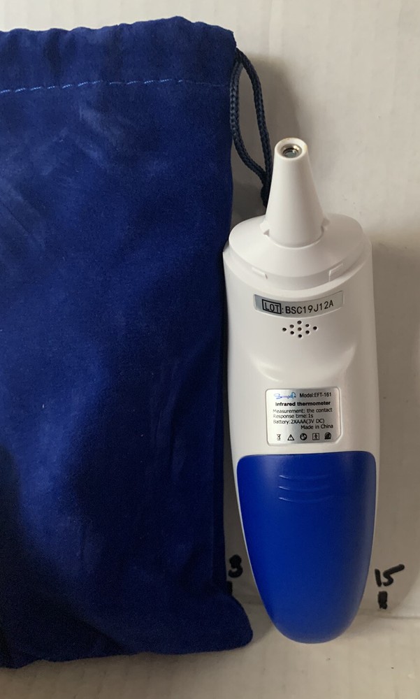 Infrared Thermometer, Ear and Forehead