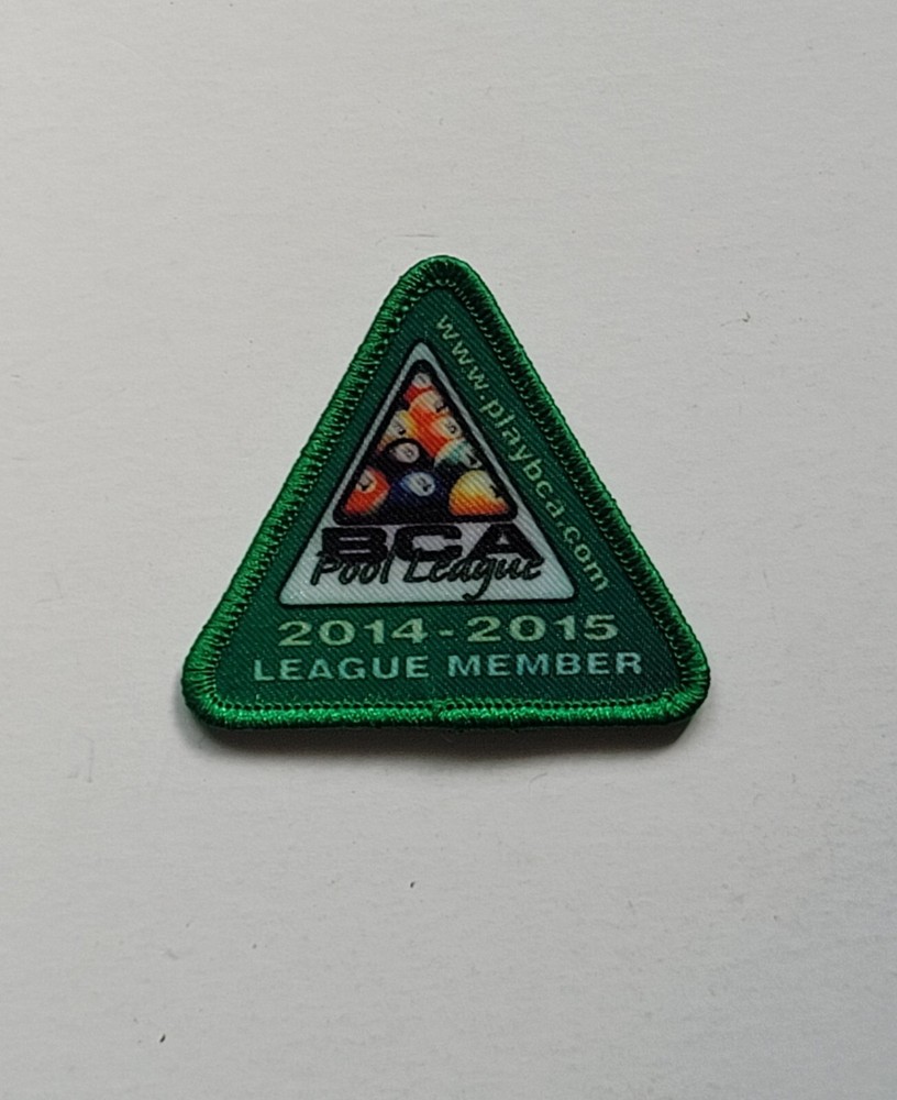 2014-15 BCA Pool League Membership Patch