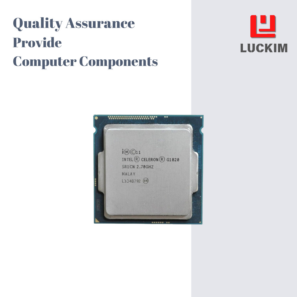 Intel Celeron G1820 CPU - Socket LGA 1150 2 Cores 2 Threads 2.7GHz 2MB L3 Cache