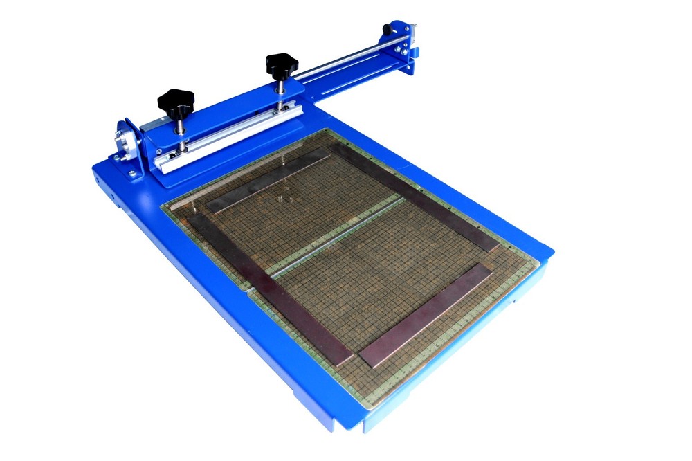 One Color Sliding Screen Printer Universal 2 Directions Parallelmovement