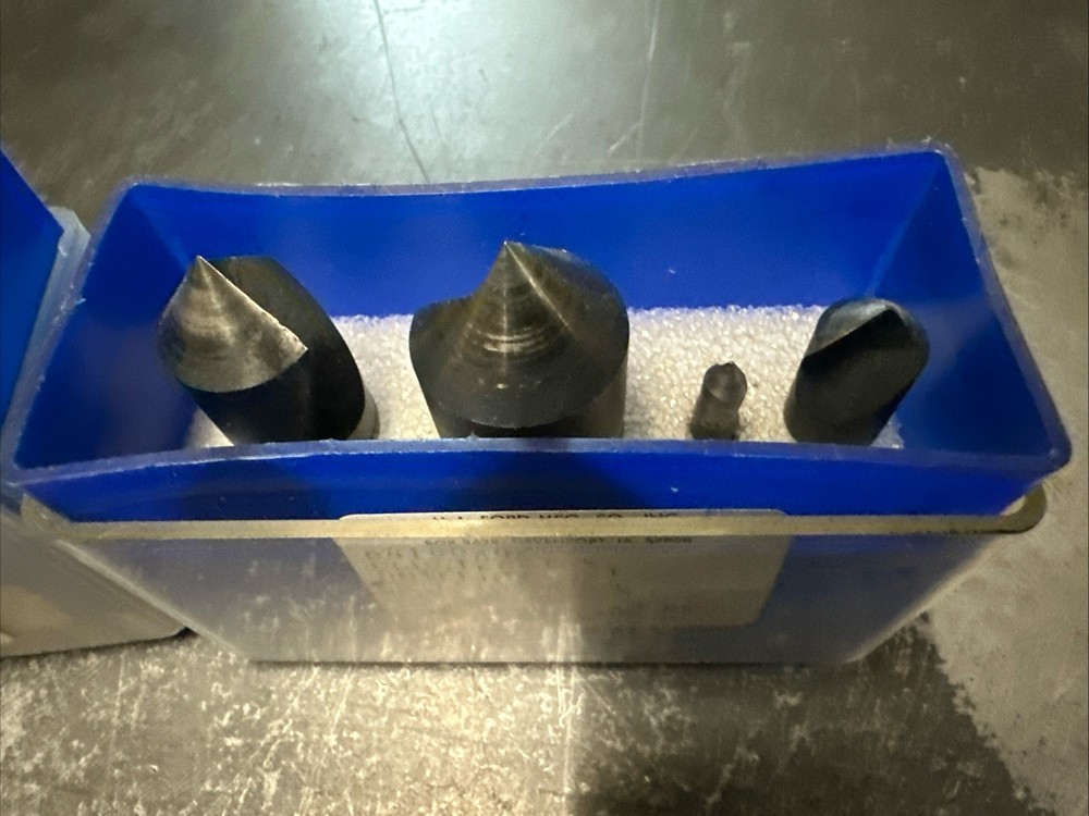 M.A. Ford Mfg. Countersink Uniflute Partial Sets Etc. & Countersinks Misc. Lot