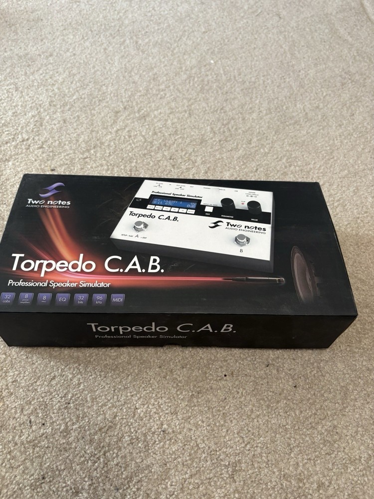 Two Notes Torpedo C.A.B. Professional Speaker Simulator Pedal