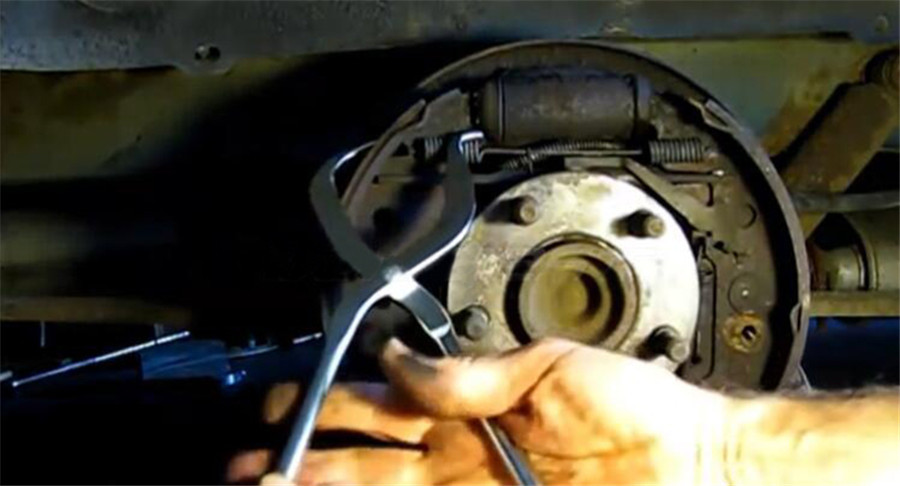 1Pcs Brake Spring Plier Set Spring Plier Remove Install Shoe Return Tool Kit