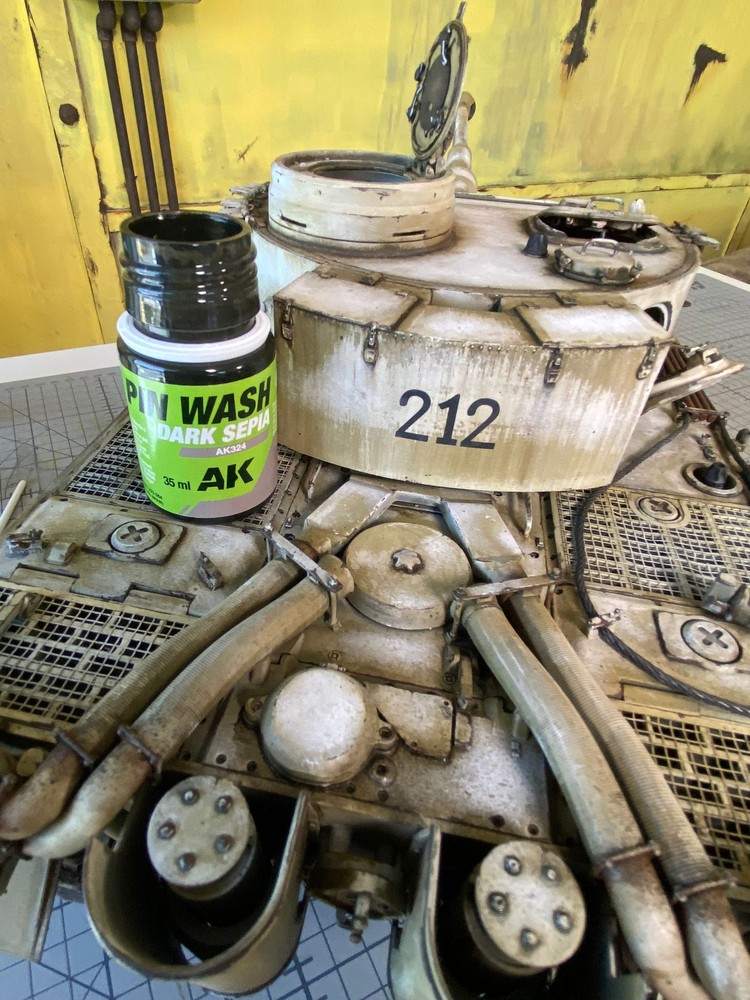 AK INTERACTIVE 326 Enamel Effect - Pin Wash Black 35ml