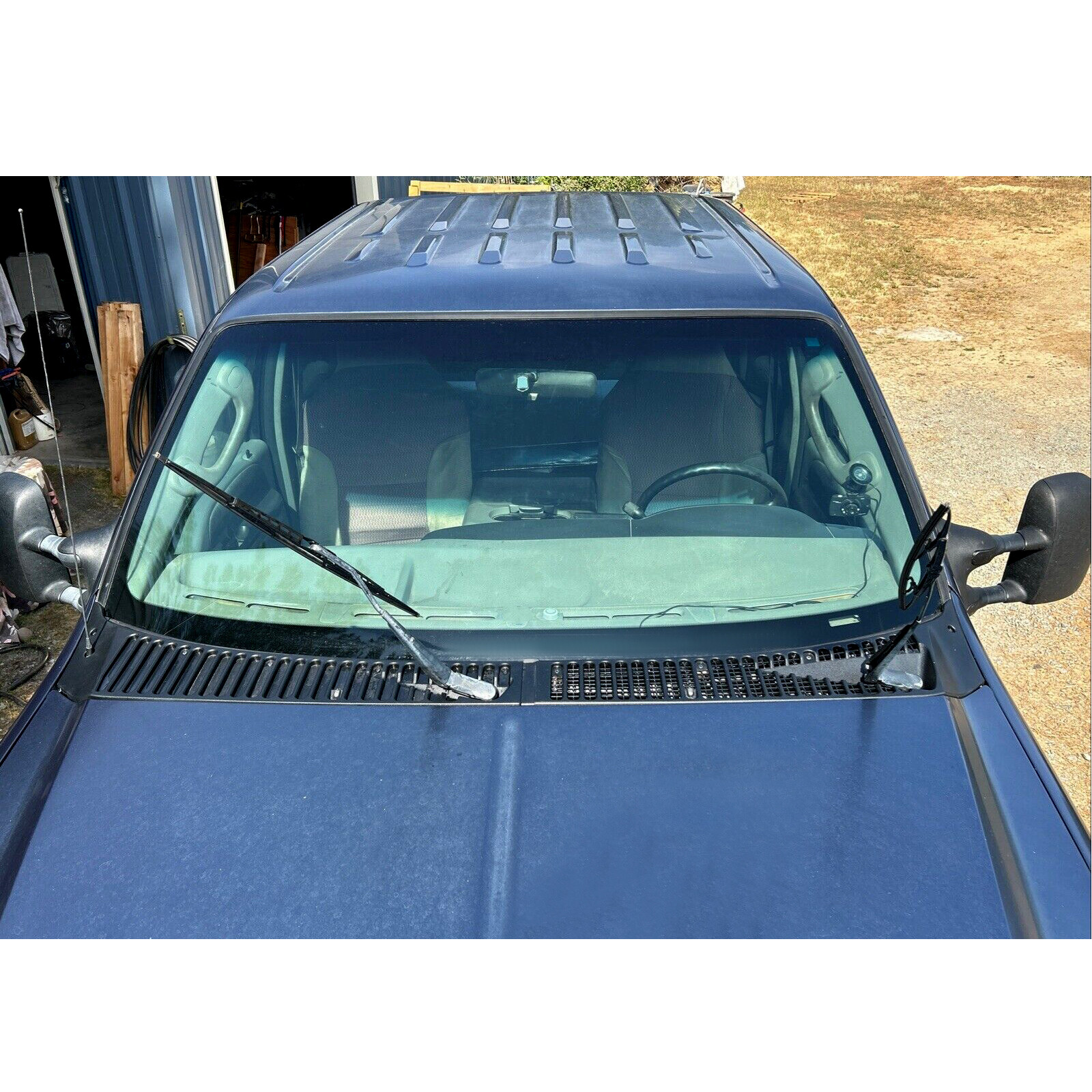 For Ford 99-07 F250 F350 Windshield Wiper Vent Cowl Screen Cover Grille Panel