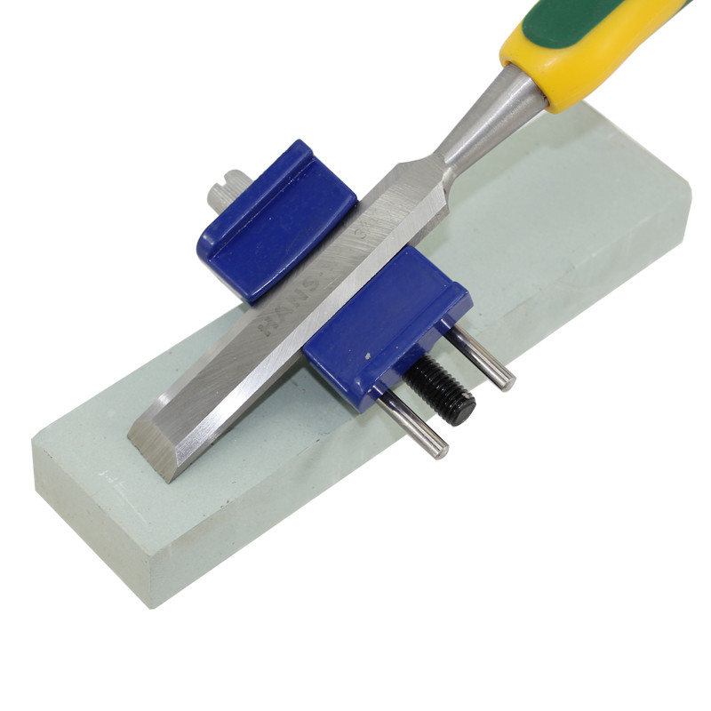 Fixed angle Locator Auxiliary vise tool for Woodworker Sharpening chisel blade