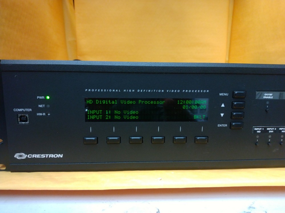 Crestron DVPHD-4 High-Definition Digital Video Processor w/ Output Cards