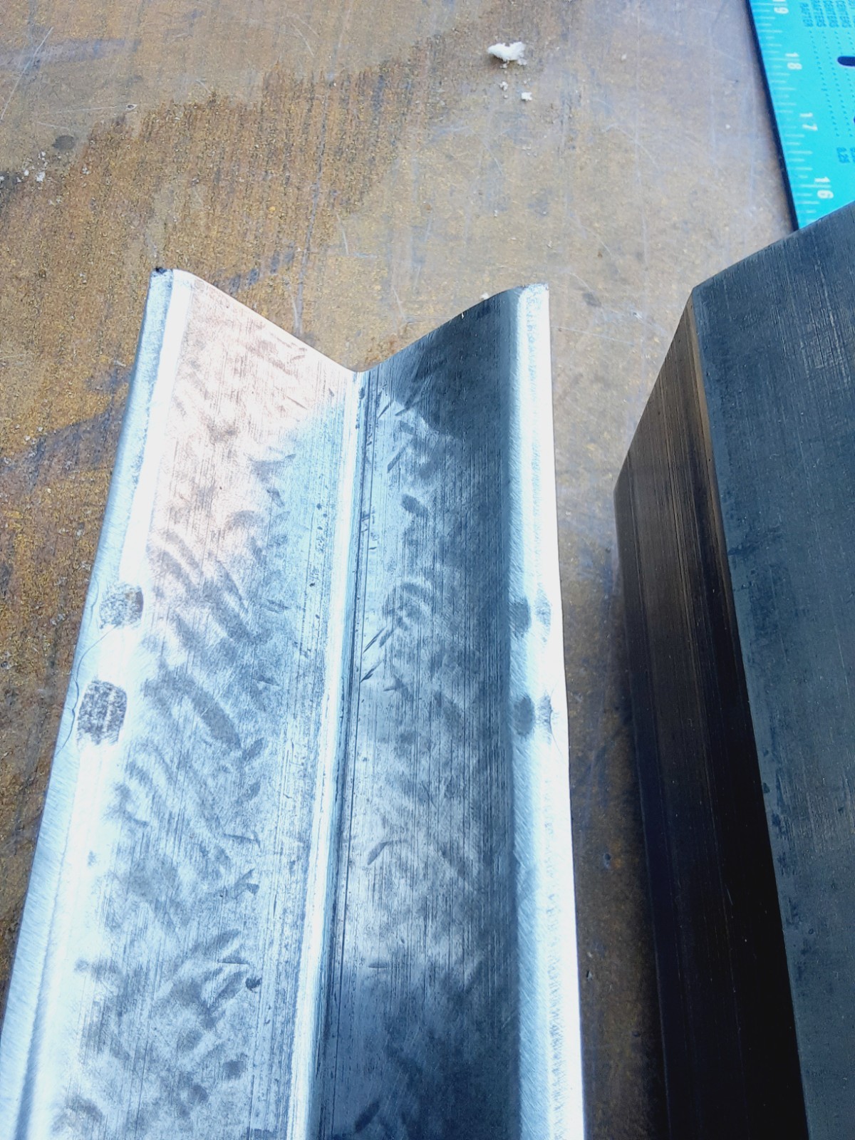 2" wide opening 89 degree 36" 12 L Press Brake Lower upper Tooling Vee V Forming