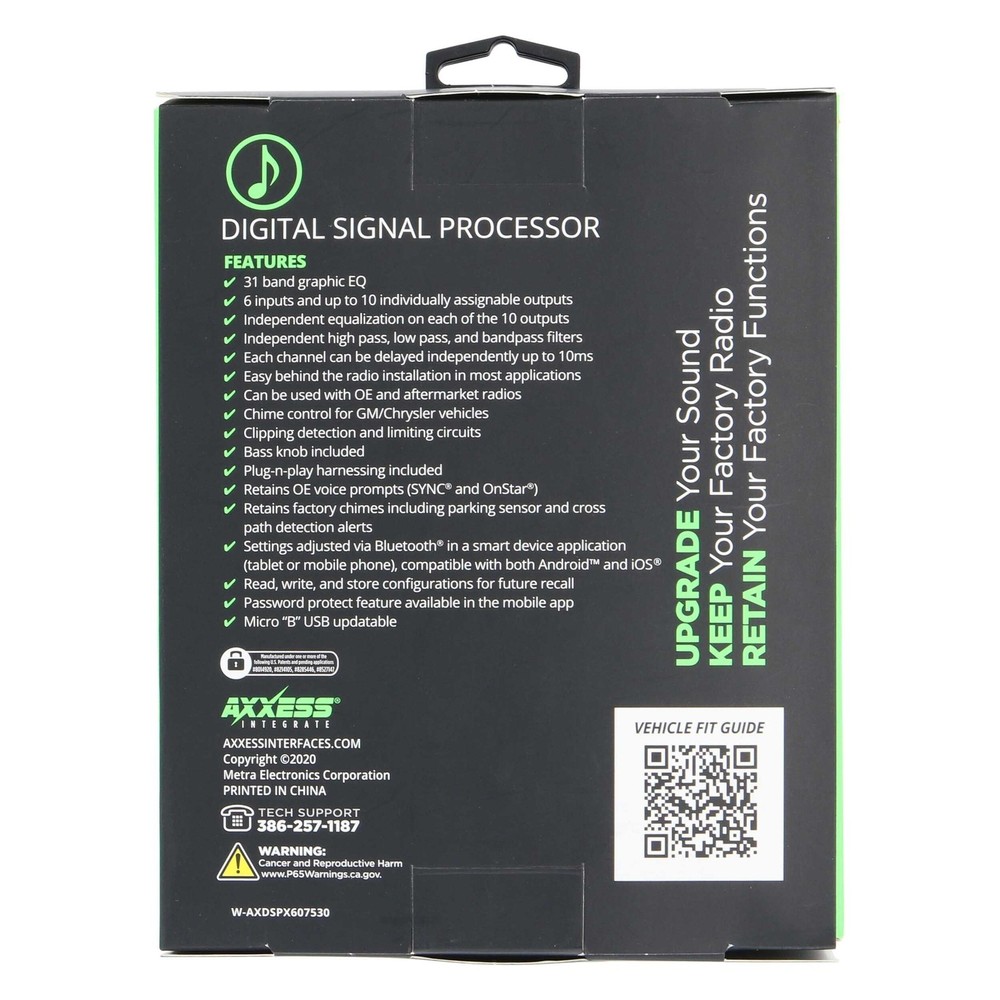 Axxess AXDSPX-A2B3 A2B/DSP Data Interface - Fits Select Lincoln Models 2018-UP*