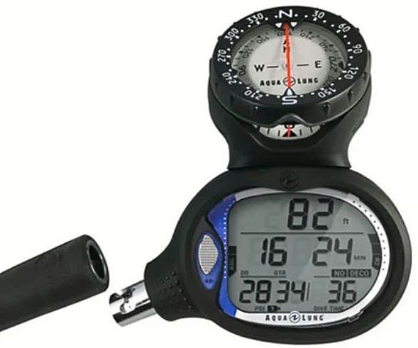 Aqualung i550C Computer Console W/Compass & Quick Disconnect Options