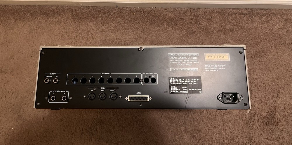 Akai Cd3000xl Sampler (Please Read)