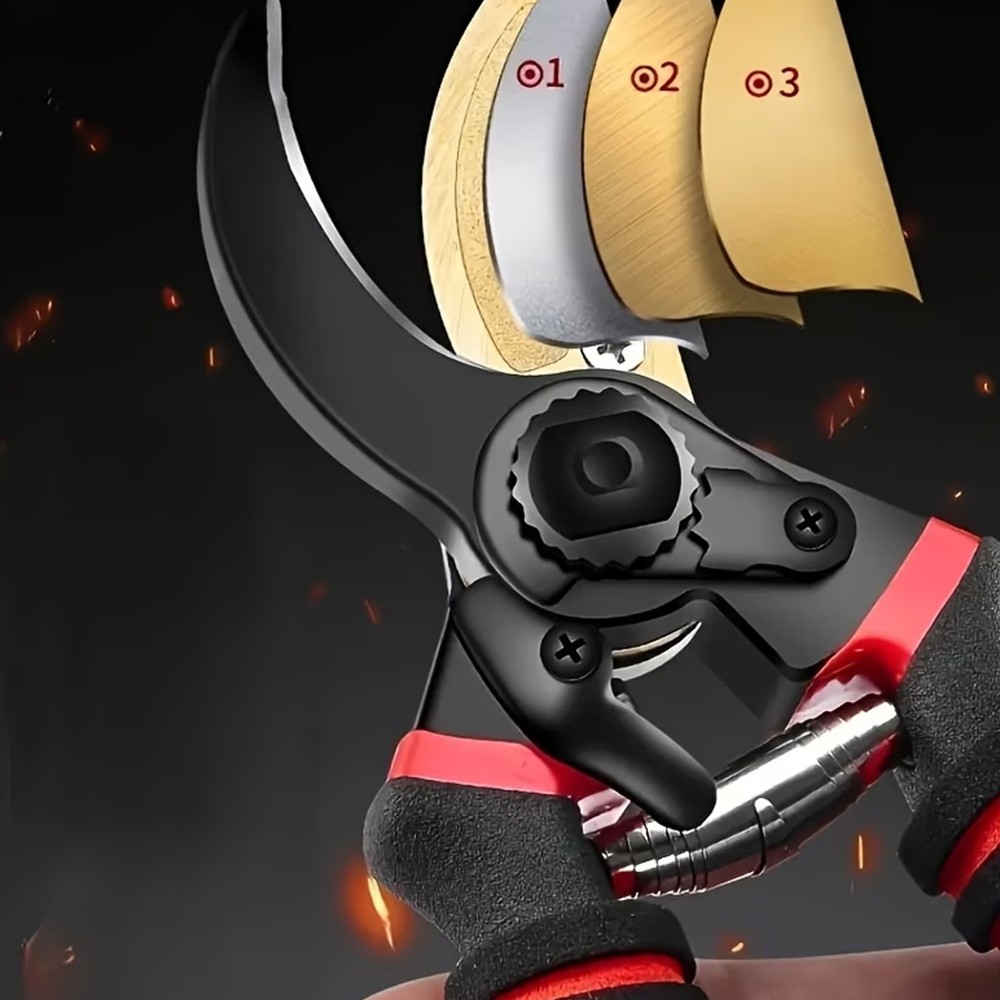 Professional Garden Pruning Shears Stainless Steel Sharp Tree Trimmers Hand Tool