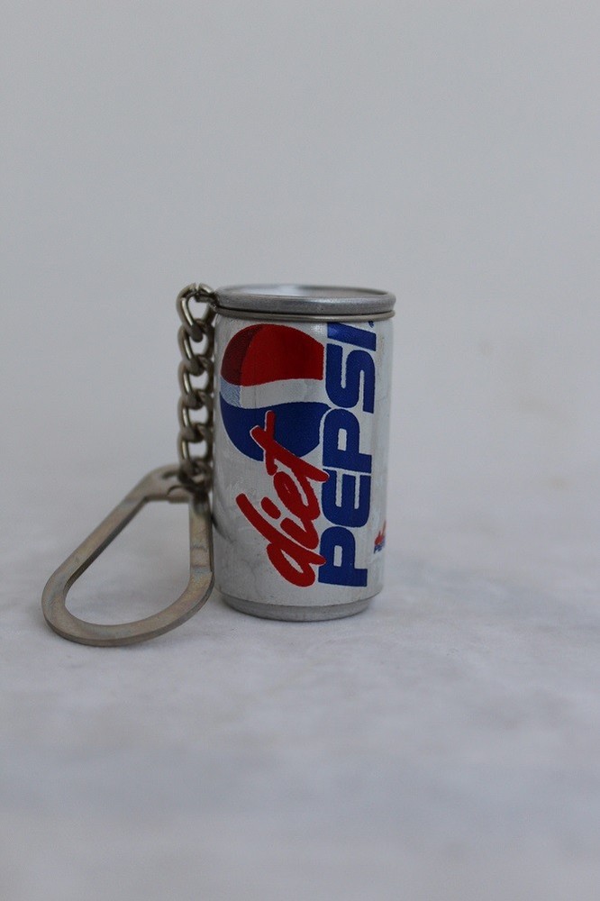 Diet Pepsi Miniature Can Key Chain