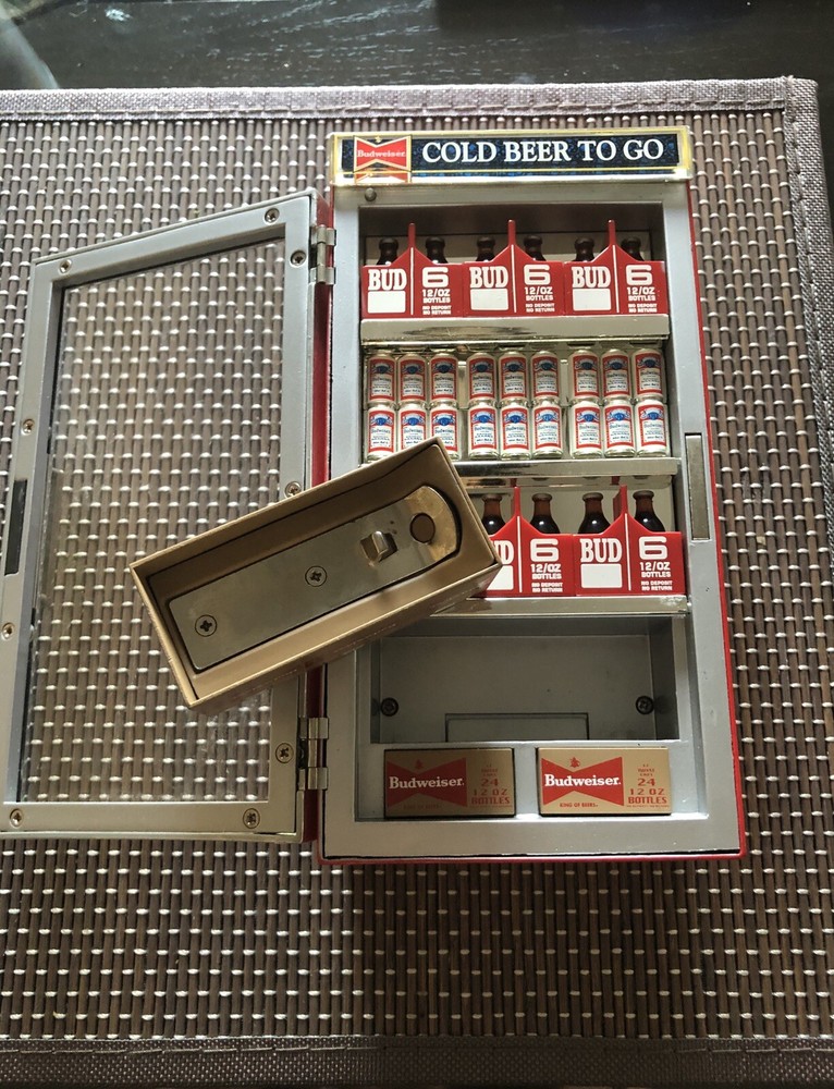 budweiser metal bank