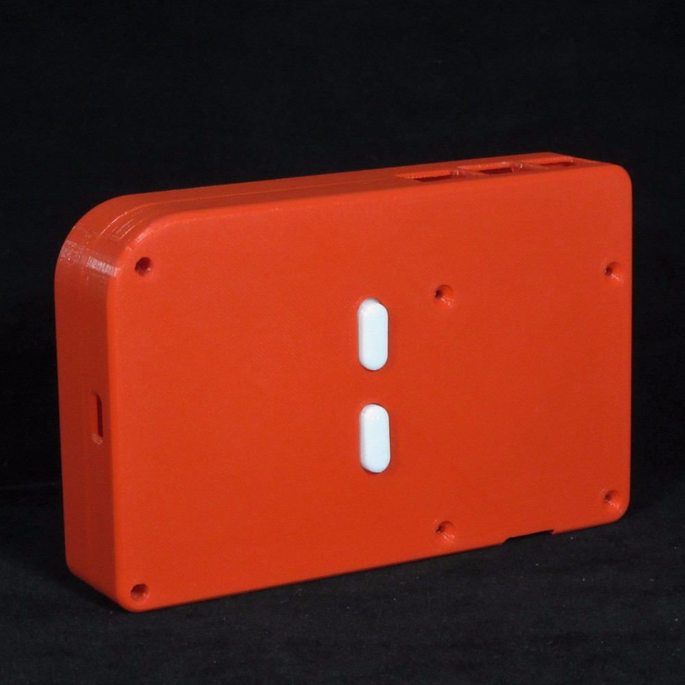 PiGRRL 2 Red Game Boy Case with Buttons & Screws for Raspberry Pi 2/3 Gameboy