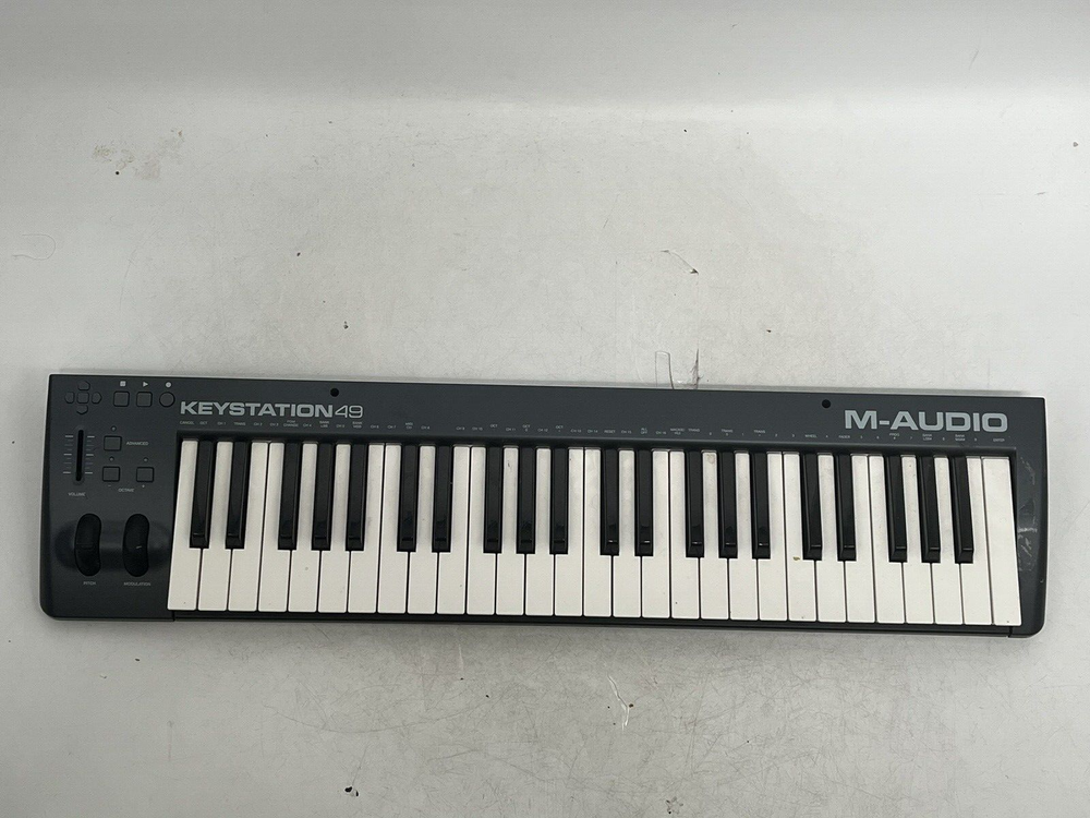M-Audio Multicolor Keystation 49 MK2 USB MIDI DJ Keyboard Controller
