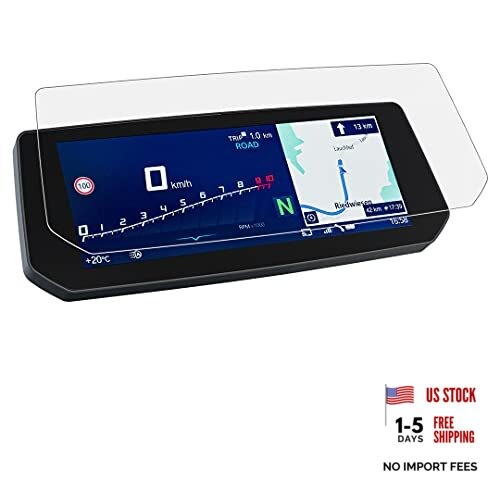 Dashboard Screen Protector compatible with R1250RT (2021-) 2 x Anti Glare