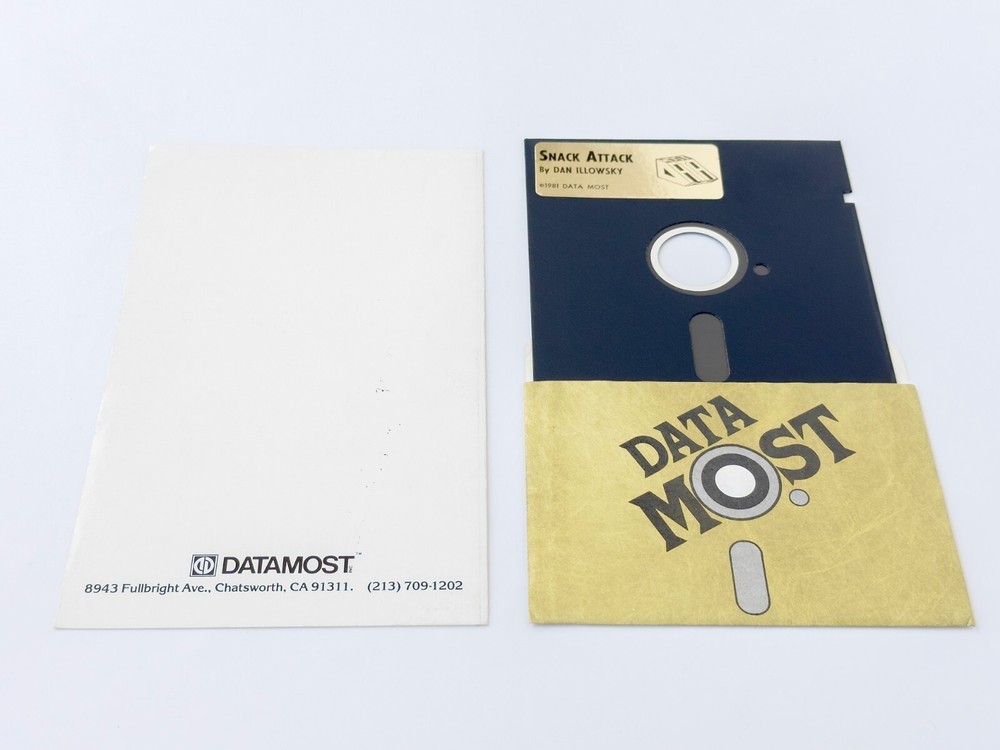 Snack Attack - Datamost - 1981 / Apple II