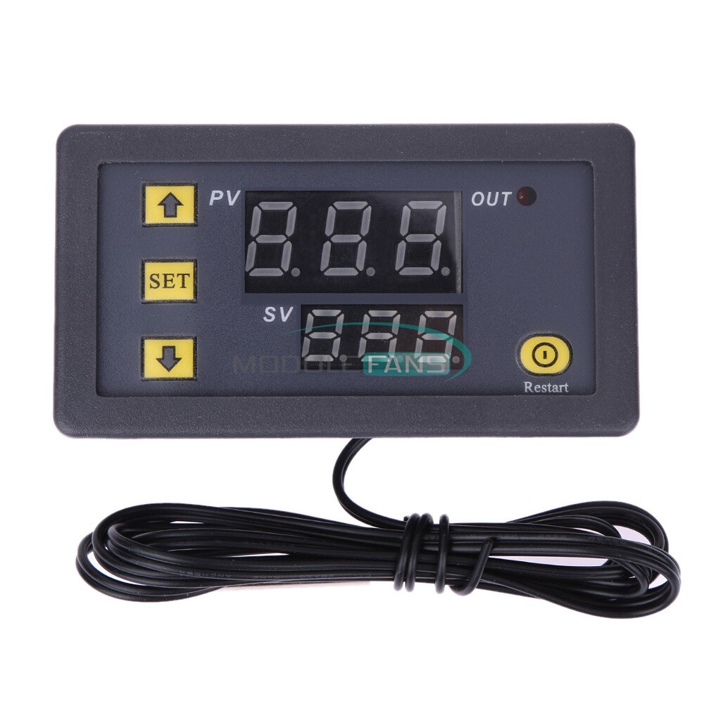 12V/24V/110-220V W3230/W2310 Digital Temperature Controller Sensor Control Relay
