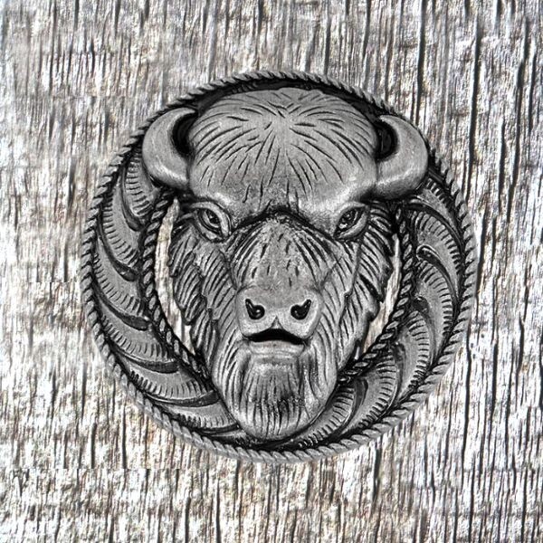 Buffalo Head Bison Concho CON232-B-AN